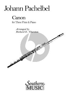 Pachelbel Canon for Flute Trio and Piano (arr. Richard E. Thurston)
