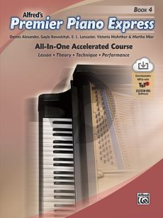 Premier Piano Express, Book 4 (Bk-Audio Online) (All-In-One Accelerated Course)