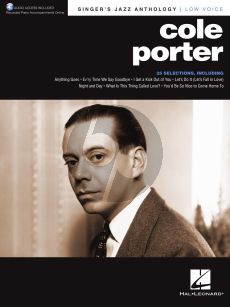 Cole Porter Singer's Jazz Anthology Low Voice (with Recorded Piano Accompaniments Online)