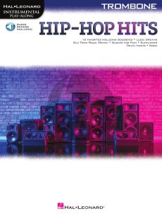 Hip-Hop Hits Instrumental Play-Along for Trombone (Book with Audio online)