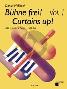 Hellbach Curtains UP! Vol.1 for Treble Recorder and Piano Bk-CD