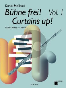 Hellbach Curtains UP! Vol.1 for Flute and Piano Bk-CD