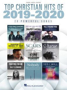 Top Christian Hits of 2019-2020 Piano-Vocal-Guitar