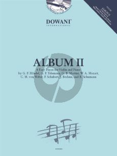 Dowani Album 8 Easy Pieces for 2 Violins and Piano Book with CD and Audio Online