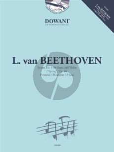 Beethoven Sonata F-major Op. 24 "Spring" Violin and Piano (Book with CD and Audio online) (Dowani 3 Tempi Play-Along)