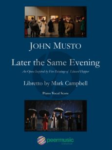 Musto Later the Same Evening Vocal Score