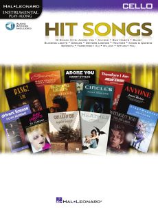 Hit Songs Cello Play-Along (Book with Audio online)