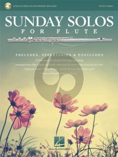 Album Sunday Solos for Flute Preludes, Offertories & Postludes for Flute with Piano and Audio Online