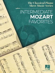 Intermediate Mozart Favorites Piano solo