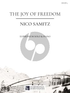 Samitz The Joy of Freedom for Euphonium and Piano