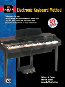 Palmer Manus Lethco Basix Electronic Keyboard Method Book with Cd