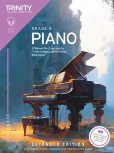 Trinity College London Piano Exam Pieces Plus Exercises from 2023: Grade 3: Extended Edition (Piano Solo)