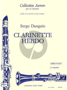 Dangain Clarinette Hebdo Vol. 2 Debutant