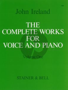 Ireland Complete Works vol. 1 High Voice and Piano