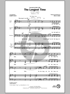 The Longest Time (SAB with Tenor Solo) (arr. Kirby Shaw)