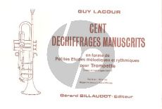 Lacour 100 Dechiffrages Manuscrits Vol.2 (No.51-100) Trumpet (interm. to very difficult level)