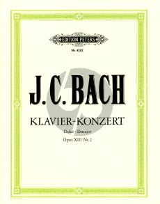 J.C. Bach Konzert D-dur op.13 nr.2 2 Klaviere