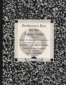 Beethoven Best For The Young Violist for Viola and Piano (arr. Alan Arnold)