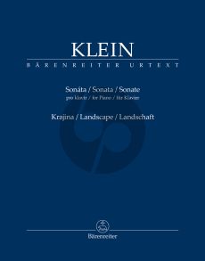 Klein Sonata (Landscape) for Piano Solo