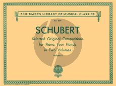 Schubert Selected Original Compositions Vol.2 Piano 4 Hands