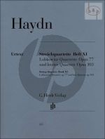 Streichquartette Vol.11 Op.77 und 103 (Stimmen)