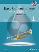 Easy Concert Pieces Vol.1 (22 Pieces from 5 Centuries) Trumpet-Piano (Bk-Cd) (edited by Kristin Thielemann)