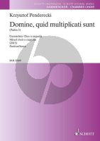 Domine quid multiplicati sunt