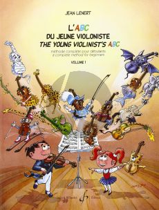 Lenert Young Violinist's ABC / L'ABC du Jeune Violoniste Vol.1 (Method for Beginners)