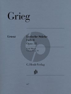 Grieg Lyrische Stucke Vol.2 Op.38 (Henle-Urtext)