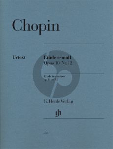 Chopin Etude Op.10 No.12 c-moll (Revolution) (Henle-Urtext)