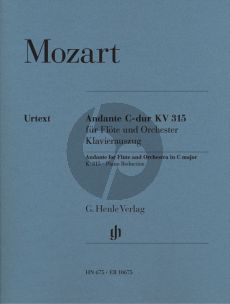 Mozart Andante C-dur KV 315 Flöte-Klavier (ed. Henrik Wiese) (Henle)