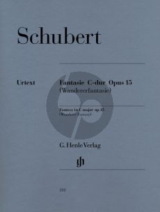 Schubert Fantasie C-dur D.760 "Wandererfantasie" fur Klavier (Ernst Herttrich) (Henle-Urtext)