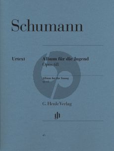 Schumann Album für die Jugend Op.68 Piano (edited by Ernst Herttrich) (Henle-Urtext)