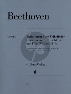 Beethoven Variationen uber Volkslieder op.105 - 107 (Henle-Urtext)