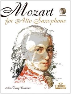 Mozart for the Alto Saxophone (Bk-Cd) (Terry Cathrine)