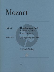 Mozart Konzert No.4 Es-dur KV 495 Horn-Orch. (KA) (Wiese/Schulze/Levin)