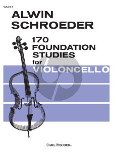 Schroeder 170 Foundation Studies Vol.3 for Cello