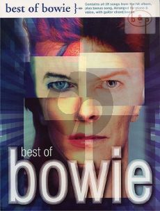 Best of David Bowie Piano-Vocal-Guitar
