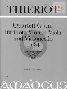 Quartet Op.84 G-major Flute-Vi.-Va.-Vc.