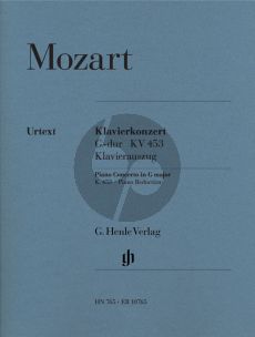 Mozart Konzert G-dur KV 453 (Ed. 2 Klaviere) (Horner/Schif) (Orig. Kadenzen) (Henle-Urtext)