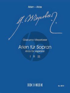Meyerbeer Arien für Sopran Vol.3 (Klaus Tasdorf)