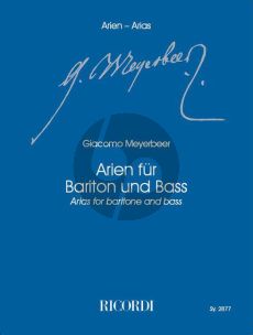 Meyerbeer Arien für Bariton und Bass (Klaus Tasdorf)