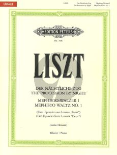Liszt Procession by Night - Mephisto Waltz No.1 (Two Episodes from Lenau's Faust) (edited L.Howard)