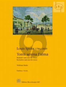 Torni serena l'alma WoO 76 (Recitative and Aria) (Tenor-Violin obl.)