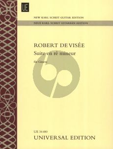 Visee Suite d-minor fir Guitar (edited bu Olaf van Gonnissen)