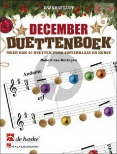 Beringen December Duettenboek (2 Flutes) (easy to interm.level)