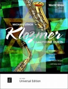 Klezmer Saxophone Duets for AA/AT Saxophone