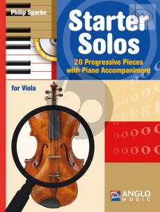 Starter Solos (20 Progressive Pieces) (Viola-Piano)