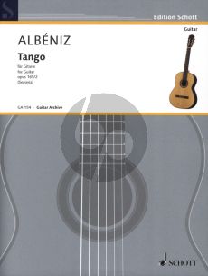 Albeniz Tango Op.165 No.2 Gitarre (Transcription Andres Segovia)