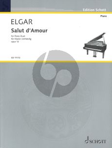 Elgar Salut d'Amour Op.12 for Piano 4 Hands